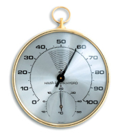 TFA-Dostmann 45.2007 Hygrometer/Psychrometer Indoor Haarspannungs-Hygrometer Gold