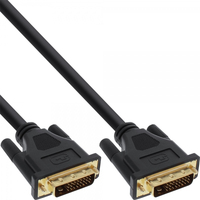InLine 4043718070923 DVI kabel 3 m DVI-D Zwart