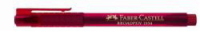 Faber-Castell 155421 stylo fin Rouge