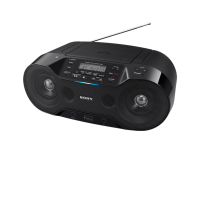 Sony CD-Boombox inalámbrico con radio DAB/DAB+/FM y USB