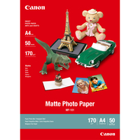 Canon Carta fotografica Matte MP-101 A4 - 50 fogli