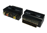Cables Direct SCART Adaptor with Input/Output Switch