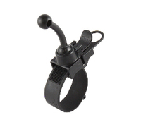 RAM Mounts EZ-Strap Rail Mount with Long to Garmin Double Ball Adapter