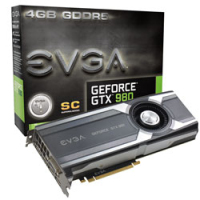 EVGA GeForce GTX 980 Superclocked NVIDIA 4 GB GDDR5