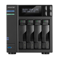 Asustor AS7004T NAS/storage server Ethernet LAN Black, Grey i3-4330