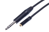 Contrik Jack 6.35mm/Jack 3.5mm 10m Audio-Kabel 15 m 6.35mm TRS 3.5mm TRS Schwarz