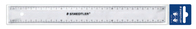 Staedtler 562 300 PB Lineal Maßstabslineal 300 mm Kunststoff Transparent 1 Stück(e)