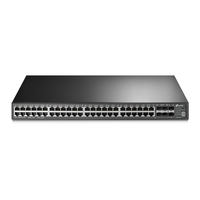 TP-Link JetStream 52-Port Gigabit Stackable L3 Managed Network Switch