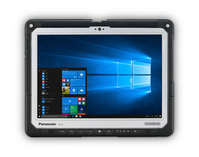 Panasonic Toughbook CF-33 Hybryda (2w1) 30,5 cm (12") Ekran dotykowy Quad HD Intel® Core™ i5 i5-7300U 8 GB LPDDR3-SDRAM 256 GB SSD Wi-Fi 5 (802.11ac) Windows 10 Pro Czarny, Srebrny