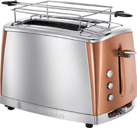 Russell Hobbs 24290-56 Toaster 2 Scheibe(n) 1550 W Bronze, Silber