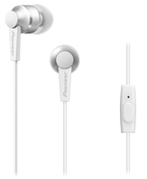Pioneer SE-C3T Zestaw słuchawkowy Przewodowa Douszny Połączenia/muzyka Biały