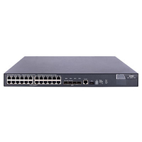 HPE A A5800-24G L3 Power over Ethernet (PoE) 1U Schwarz