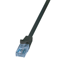LogiLink CP3073U Netzwerkkabel Schwarz 5 m Cat6a U/UTP (UTP)