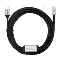 Siig CB-TC0511-S1 video cable adapter 5 m HDMI USB Type-C Black