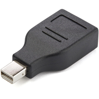 StarTech.com GCMDP2DPMF csatlakozó átlakító Mini DisplayPort DisplayPort Fekete