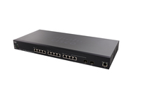 Cisco SX350X-12 Stackable Managed Switch | 12 Ports 10 Gigabit Ethernet (GbE) | 10 Ports 10GBase-T | 2 x 10G Combo SFP+ | Limited Lifetime Protection (SX350X-12-K9-UK)