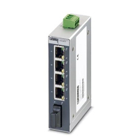 Phoenix Contact SFNB 4TX/FX Non-géré Fast Ethernet (10/100) Aluminium