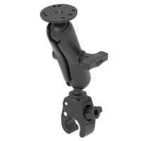 RAM Mounts Tough-Claw Small Clamp Mount with Round Plate Adapter