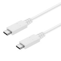 Value 11.99.9052 USB cable 0.5 m USB 3.2 Gen 2 (3.1 Gen 2) USB C White