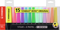 STABILO Boss 15er Multicolore 15 pz
