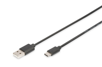 Digitus USB Type-C Anschlusskabel, Typ-C - A