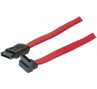 Hypertec 314006-HY SATA-kabel 0,5 m SATA 7-pin Zwart, Rood