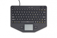 Gamber-Johnson SL-80-TP tastiera USB QWERTY Inglese Nero