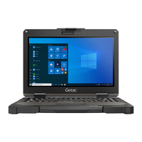Getac B360 i5-10210U Notebook 33,8 cm (13.3") Touchscreen Full HD Intel® Core™ i5 8 GB DDR4-SDRAM 256 GB SSD Wi-Fi 6 (802.11ax) Windows 10 Pro Zwart
