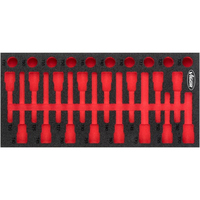 Vigor V5095-L accessoire voor opslagdozen Zwart, Rood Verdeelset