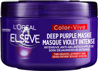 L’Oréal Paris Elsève Color-Vive Purple Color Vive Deep Purple Mask Intense Anti-Gelbstich Pflege