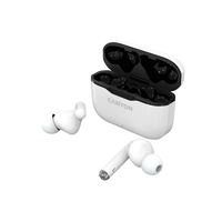 Canyon CNE-CBTHS3W hoofdtelefoon/headset Draadloos In-ear Oproepen/muziek USB Type-C Bluetooth Wit