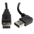 Tripp Lite UR020-006-RA USB kábel 1,83 M USB 2.0 USB A Fekete