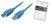 shiverpeaks USB 3.0, 0.5m USB-kabel 0,5 m USB 3.2 Gen 1 (3.1 Gen 1) USB A Blauw