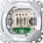 Merten MEG3106-0000 przełącznik elektryczny Przełącznik kołyskowy 1P Metaliczny