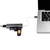 LogiLink UA0306 laptop-dockingstation & portreplikator USB 3.2 Gen 1 (3.1 Gen 1) Type-A Silber, Weiß