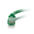 C2G 50784 networking cable Green 1.8 m Cat6a U/UTP (UTP)