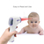 Adesso PPE-200 digital body thermometer Remote sensing thermometer White Universal Buttons