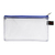 FolderSys 40478-47 Etui Weiches Federmäppchen Polyvinylchlorid (PVC) Blau, Transparent