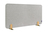 Legamaster ELEMENTS séparateur de bureau acoustique 60x120cm gris supports