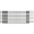 Brady SCN-05-PUNC cable marker Black, White Nylon 300 pc(s)