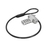 Targus ASP96DGLX-25S cable lock Silver 0.3 m
