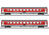 Märklin "Munich-Nürnberg Express" Passenger Car Set 2 parte y accesorio de modelo a escala Vagón de pasajeros