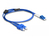DeLOCK 87922 Glasvezel kabel 1 m LC SC OS2 Blauw