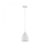 Paulmann Hilla suspension lighting Flexible mount E27 White
