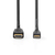 Nedis CVGL34500BK50 HDMI kabel 5 m HDMI Type A (Standaard) Zwart
