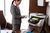 HP OfficeJet Pro Stampante All-in-One 8730, Colore, Stampante per Casa, Stampa, copia, scansione, fax, ADF da 50 fogli, stampa da porta USB frontale, scansione verso e-mail/PDF,...