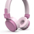 Hama 00184199 Kopfhörer & Headset Kabellos Kopfband Anrufe/Musik Bluetooth Pink