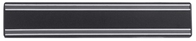 Magnet-Messerhalter aus massivem, schwarzem EVC-Spezialkunststoff, 2 cm stark,