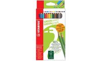 STABILO Crayon de couleur GREENcolors, étui promo 12+2 (55500928)