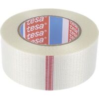 Tesa 4591 Paketband, , Glasfaser-Filamentband, transparent, Stärke 140μm, 50mm x 50m